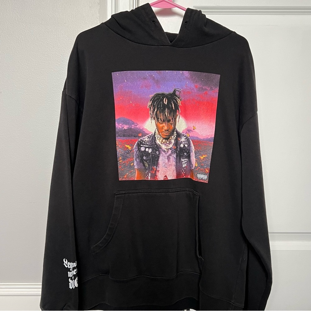 ★ Juice Wrld graphic tribute hoodie